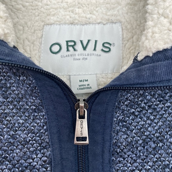 Men’s Orvis Half Zip Sweater - Picture 2 of 3
